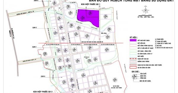 Diện tích KCN Hiệp Phước tăng thêm hơn 23 ha năm 2020