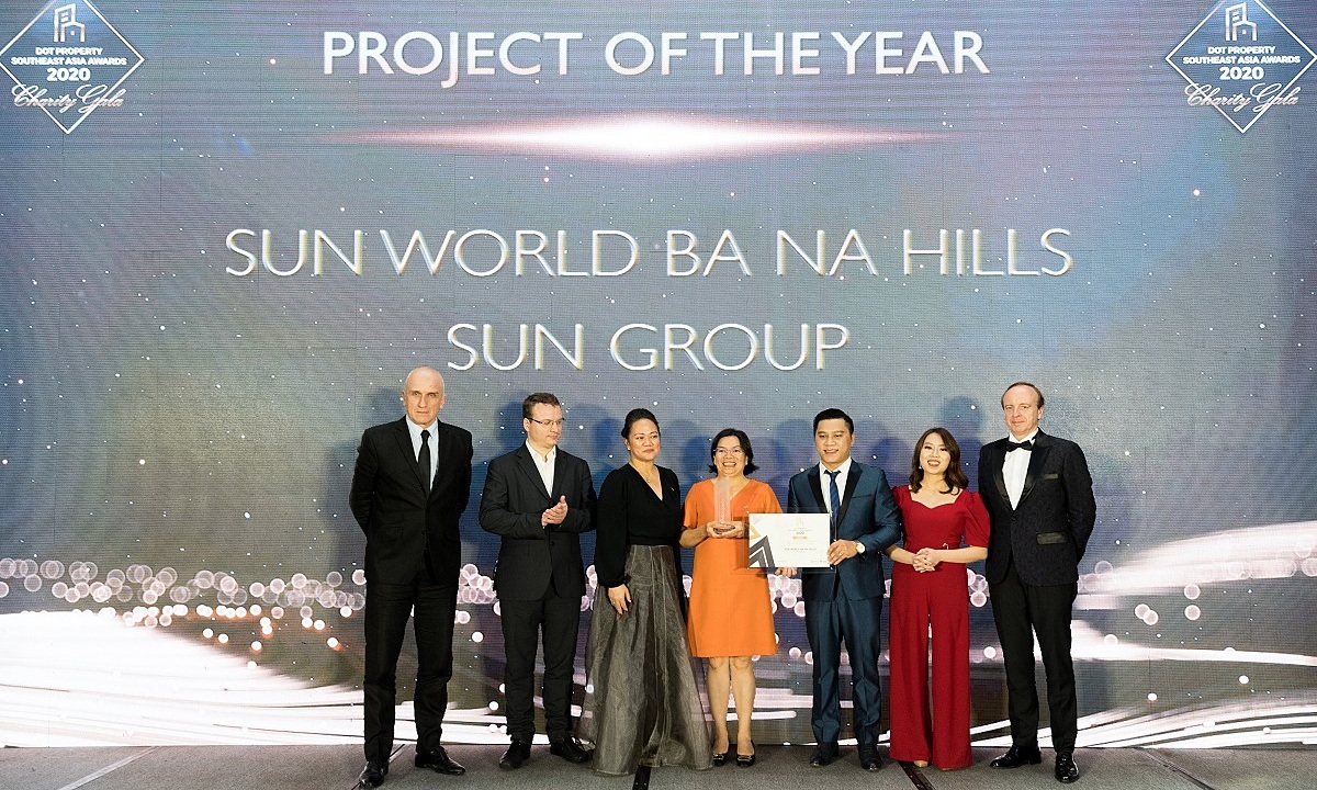 Sun Group, Sun World Ba Na Hills nhận giải bất động sản Đông Nam Á 2020