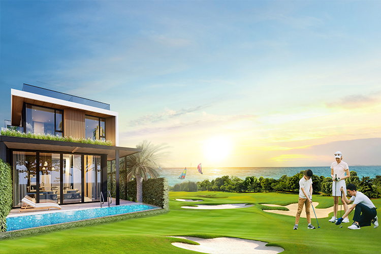 Biệt thự biển sân golf 2020