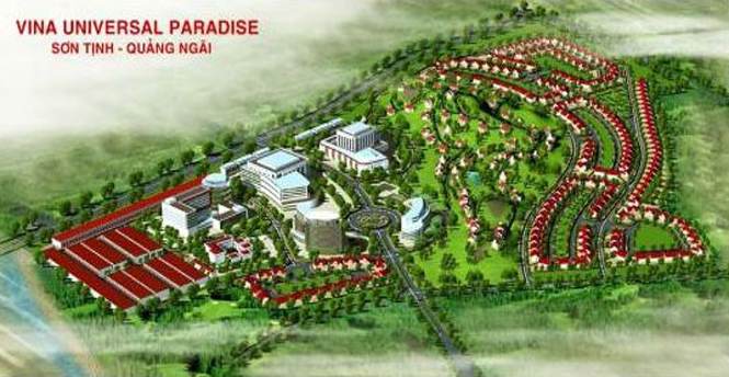 Dự án Vina Universal Paradise Sơn Tịnh 