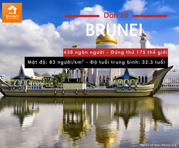 Tình hình độ tuổi trung bình và dân số của nước Brunei