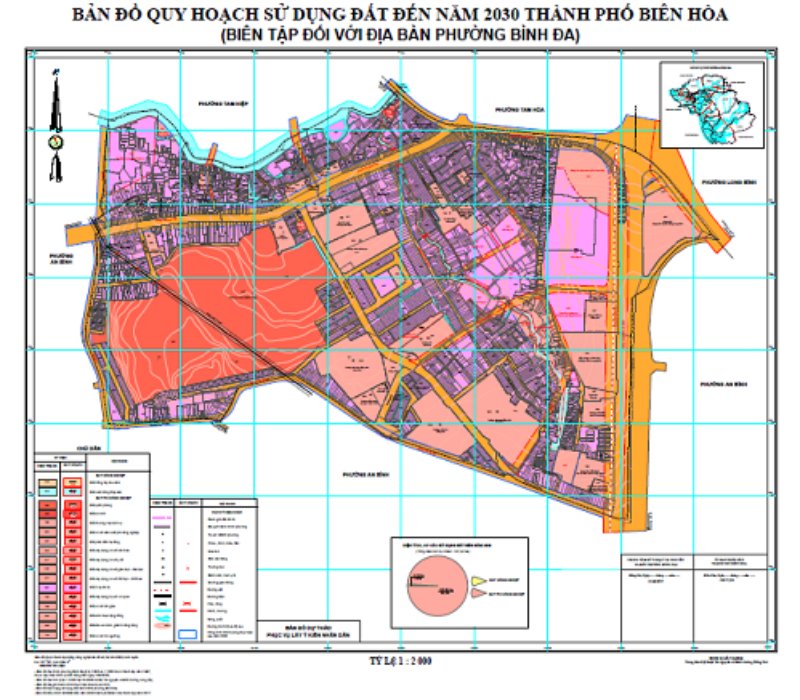 Bản đồ quy hoạch phường An Bình