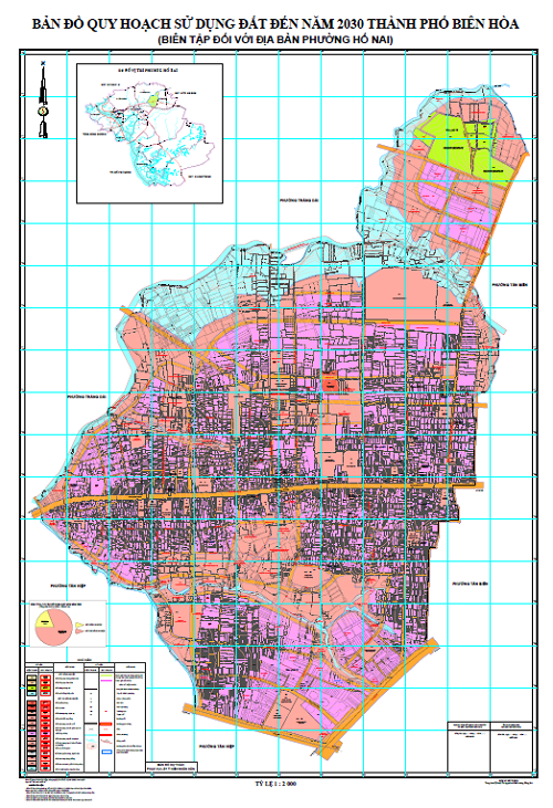 Bản đồ quy hoạch phường Hố Nai