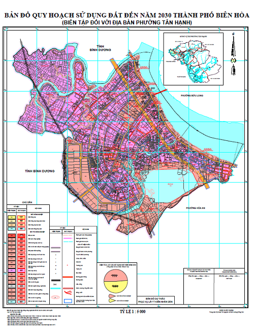 Bản đồ quy hoạch phường Tân Hạnh
