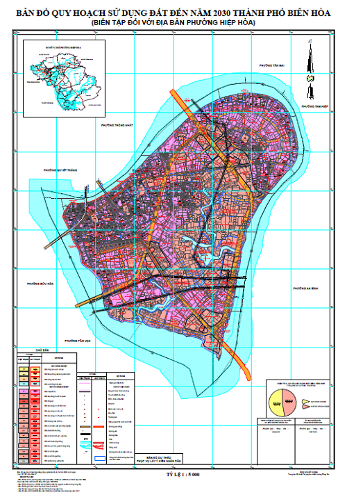 Cập nhật mới nhất Bản đồ quy hoạch chi tiết Thành Phố Biên Hòa năm 2021 2