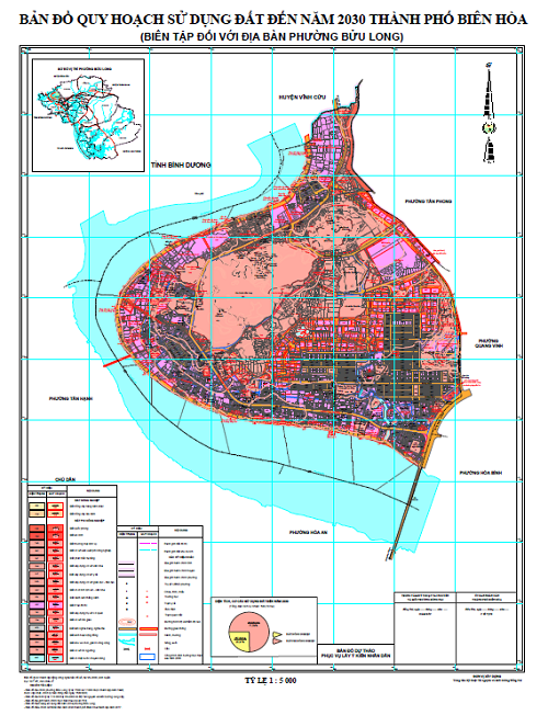 Bản đồ quy hoạch phường Bửu Long