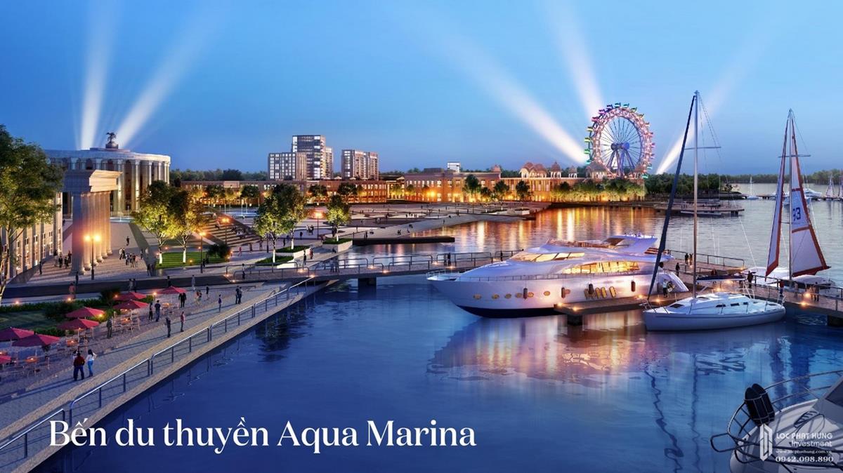 Bến du thuyền Aqua Marina lãng mạng dành cho gia đình vao những dịp cuối tuần trải nghiệm cùng nhau
