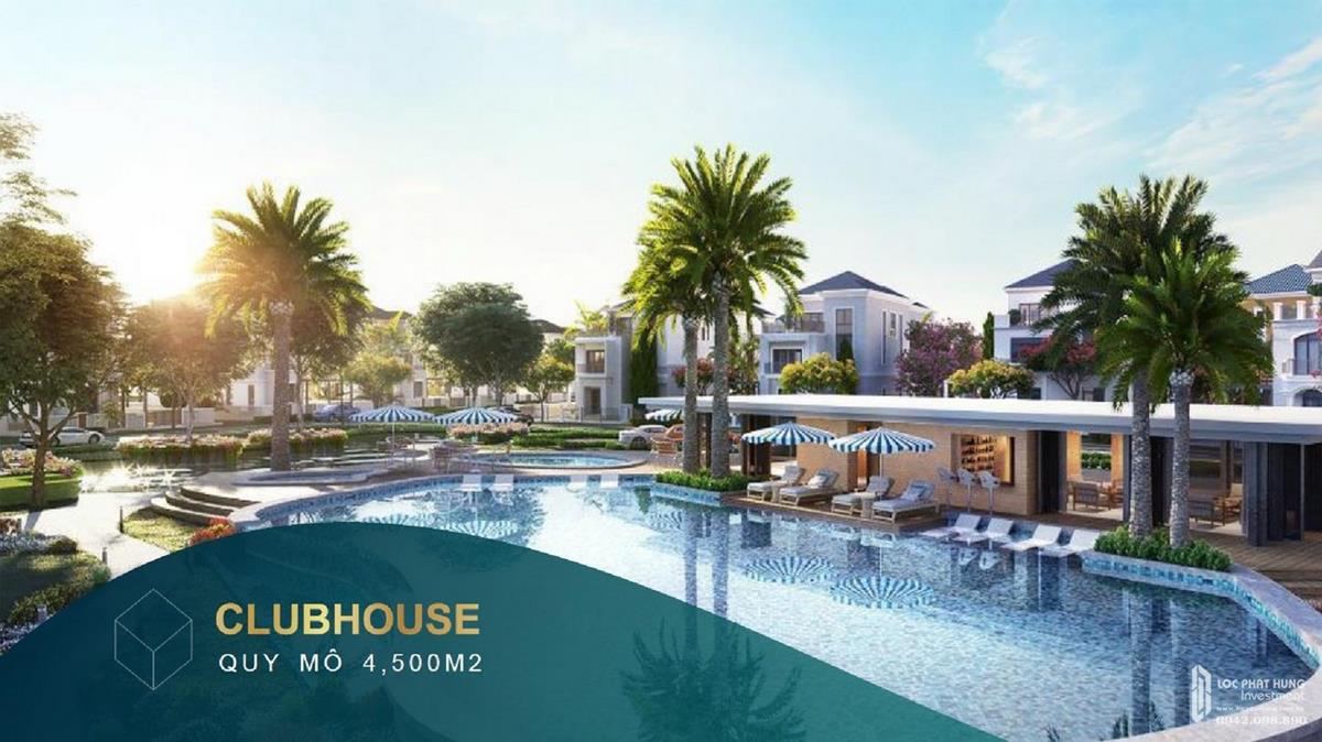 Club house với quy mô 4500 m2 mang đến trải nghiệm thú vị cho khách hàng khi đến với dự  án Aqua City của nhà phát triển Novaland