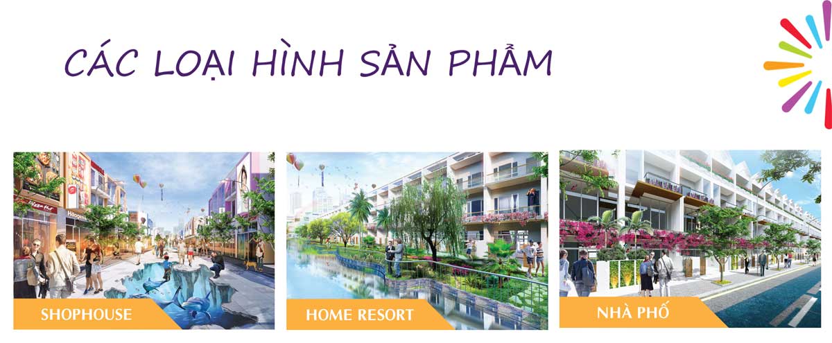 cac loai hinh san pham lic city - LIC CITY PHÚ MỸ