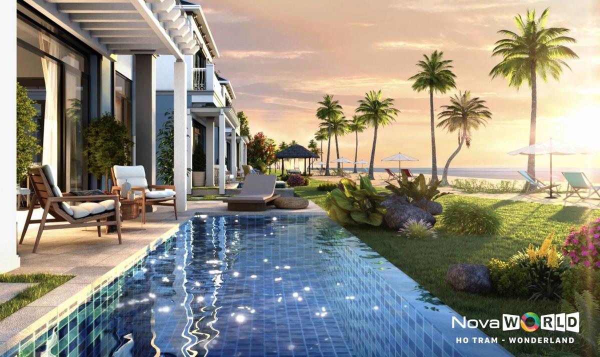 Tiện ích dự án nhà phố Novaworld Hồ Tràm Wonderland Xuyên Mộc Đường Phước Thuận chủ đầu tư Novaland