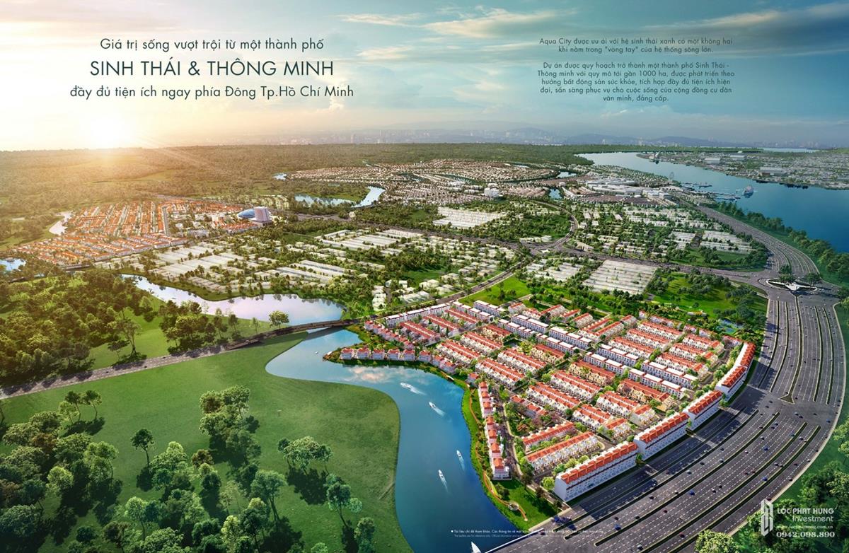 Dự án Aqua City The River Park 1 của nhà phát triển Novaland