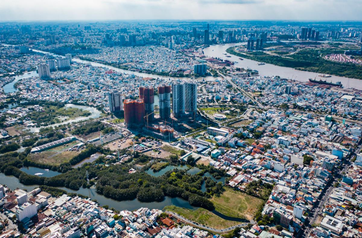 Eco Green Saigon nổi bật trong khu dân cư sầm uất thuộc Quận 7, TP. HCM