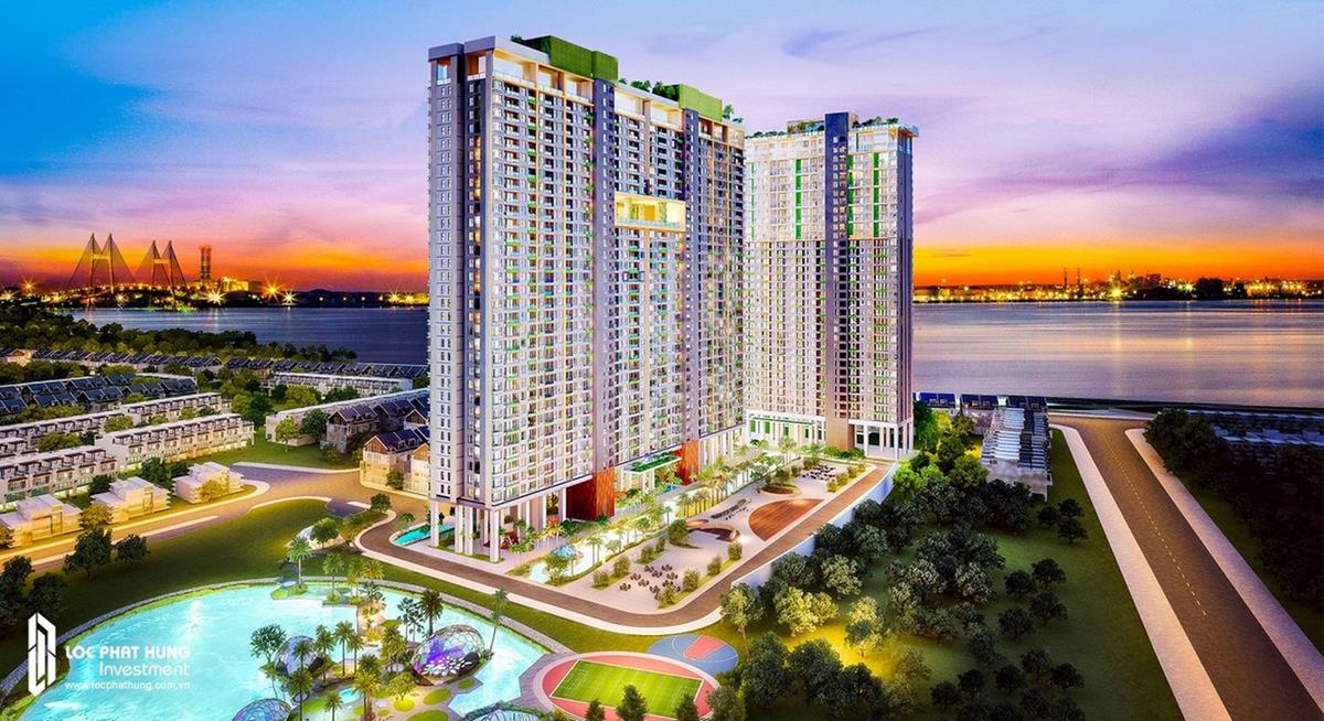 Phối cảnh dự án căn hộ chung cư River Panorama Quận 7 Đường 89 Hoàng Quốc Việt chủ đầu tư An Gia Investment