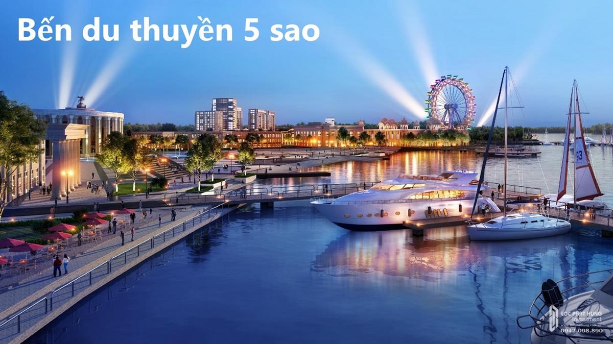 Bến du thuyền 5 sao của dự án Aqua City The River Park 2 Đồng Nai Đường Quốc lộ 51 nhà phát triển Novaland