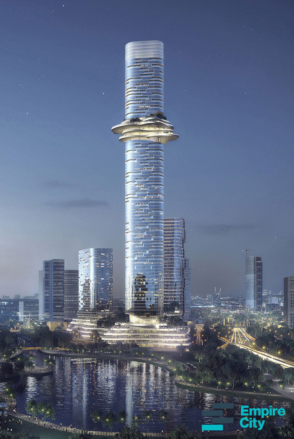 toan canh toa thap Empire 88 Tower cao nhat viet nam - TÒA THÁP CAO NHẤT VIỆT NAM EMPIRE 88 TOWER