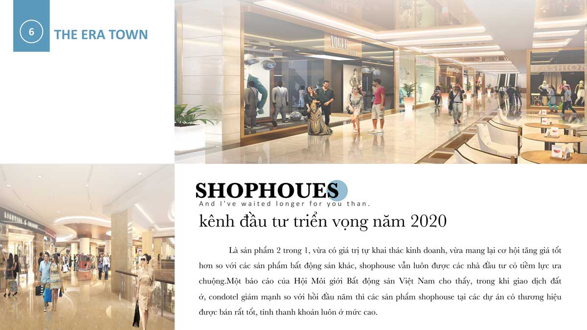 trien vong dau tu shophouse nam 2020 - SHOPHOUSE THE ERA TOWN ĐỨC KHẢI QUẬN 7
