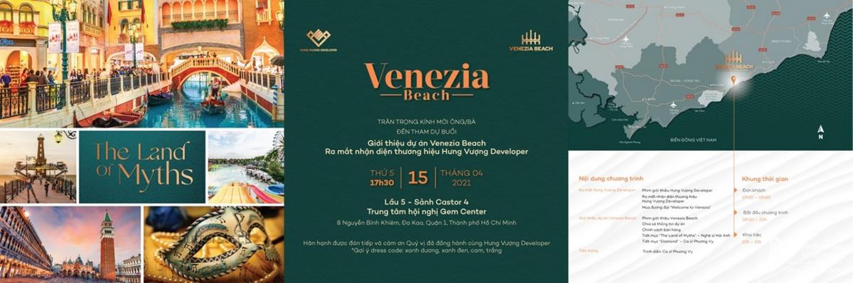 Sự kiện dự án Venezia Beach chủ đầu tư Danh Việt